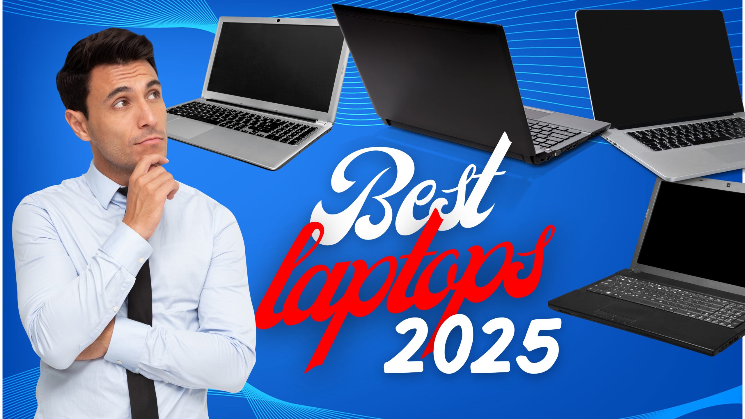 Blue Best Laptops Review YouTube Thumbnail